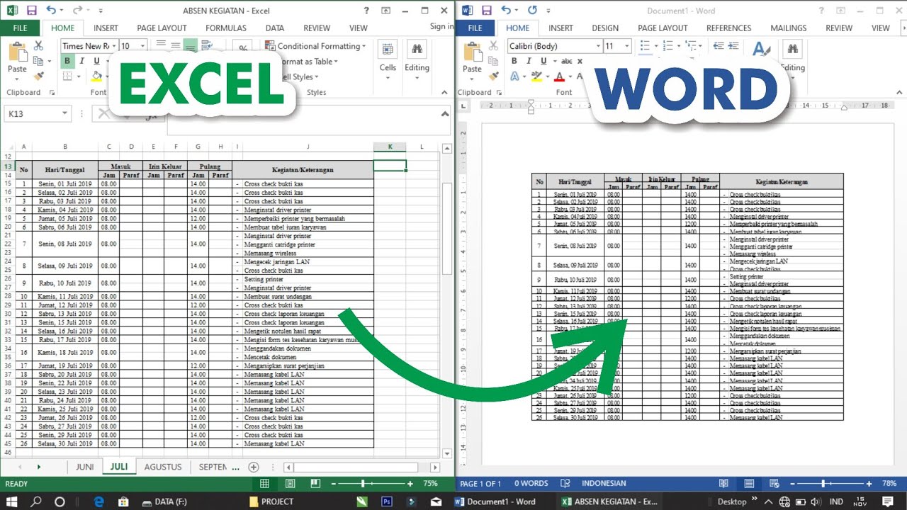 3 Cara Mengcopy Tabel Excel Ke Word Agar Rapi Cara Copy Tabel Excel 3 Cara Mengcopy Tabel Excel Ke Word Agar Rapi Cara Copy Tabel Excel