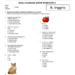 7 Rahasia Nilai Sempurna dengan Bank Soal Bahasa Inggris Kelas 2 SD Semester 1 Terbaru 7 Rahasia Nilai Sempurna dengan Bank Soal Bahasa Inggris Kelas 2 SD Semester 1 Terbaru