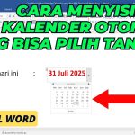 3 Cara Jitu Bagaimana Cara Mengubah Setting Tanggal di Word yang Rapi 3 Cara Jitu Bagaimana Cara Mengubah Setting Tanggal di Word yang Rapi