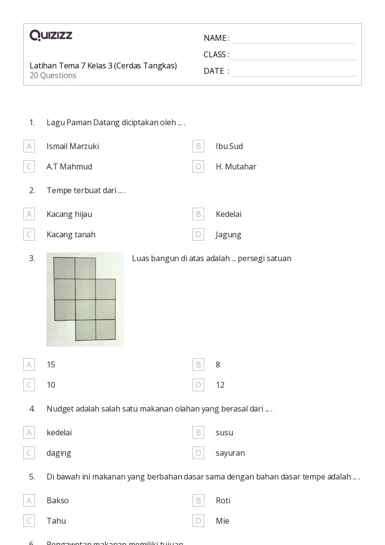 5 Contoh Soal Kelas 3 Tema 7 Subtema 1 Siap Cetak yang Wajib Tahu Orang Tua 5 Contoh Soal Kelas 3 Tema 7 Subtema 1 Siap Cetak yang Wajib Tahu Orang Tua