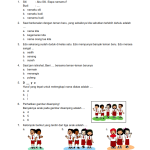 Akhirnya Terungkap 3 Fakta Mengejutkan di Balik Soal Ujian Semester 1 Kelas 1 SD