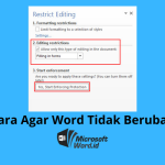Cara Mengunci Word 2010 Agar Tidak Berubah Layout dan Font Saat Dibuka di Komputer Lain Cara Mengunci Word 2010 Agar Tidak Berubah Layout dan Font Saat Dibuka di Komputer Lain