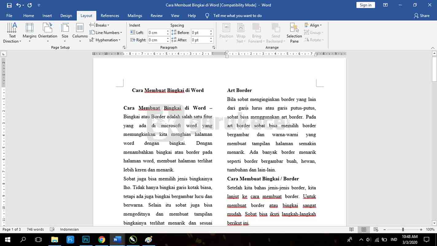 Rahasia Cara Membuat 4 Kolom Di Word Cepat - Miko Keren Rahasia Cara Membuat 4 Kolom Di Word Cepat - Miko Keren