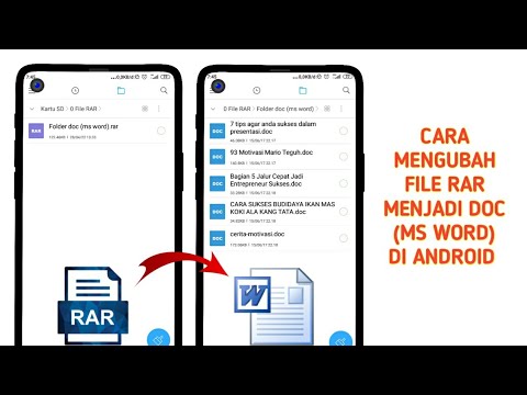 5 Cara Mengubah File RAR ke Word Sekaligus Atur Ukuran Kertas F4