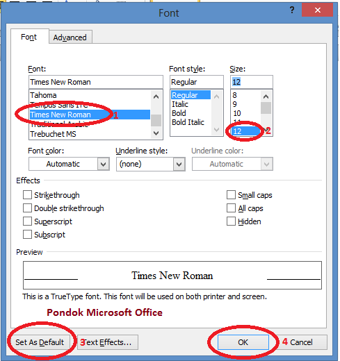 5 Langkah Mudah Mengubah Font Default Word 2010 yang Wajib Kamu Tahu Agar Tak Repetisi