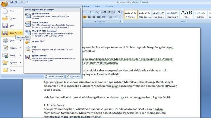 5 Trik Rahasia Mengubah File Word kePDF Tanpa Ribet di Tahun 2026, Wajib Tahu!