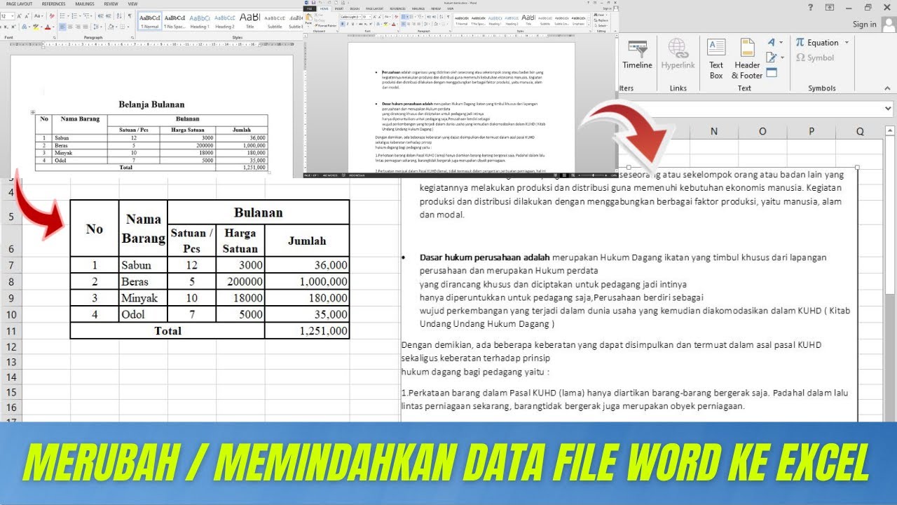 Ternyata Begini Cara Cepat Mengubah File Word Menjadi Excel Tanpa Ribet di Tahun 2026 Ternyata Begini Cara Cepat Mengubah File Word Menjadi Excel Tanpa Ribet di Tahun 2026