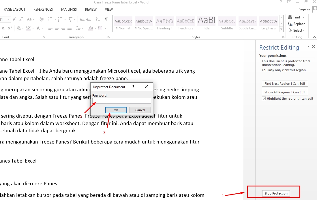 Ternyata Semudah Ini Cara Mengunci Tulisan di Word Agar Tidak Berubah Sebelum Terlambat Ternyata Semudah Ini Cara Mengunci Tulisan di Word Agar Tidak Berubah Sebelum Terlambat
