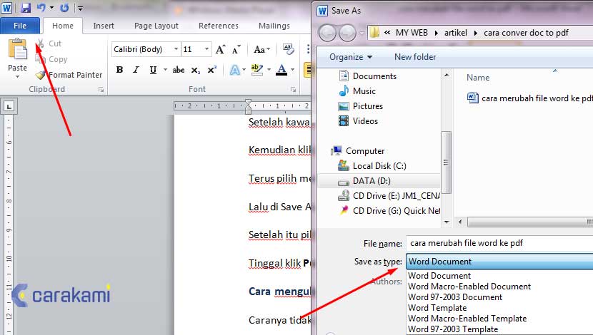 5 Trik Tersembunyi untuk Mengubah File Word Docx ke Doc Tanpa Ribet dan Hasil Sempurna 5 Trik Tersembunyi untuk Mengubah File Word Docx ke Doc Tanpa Ribet dan Hasil Sempurna