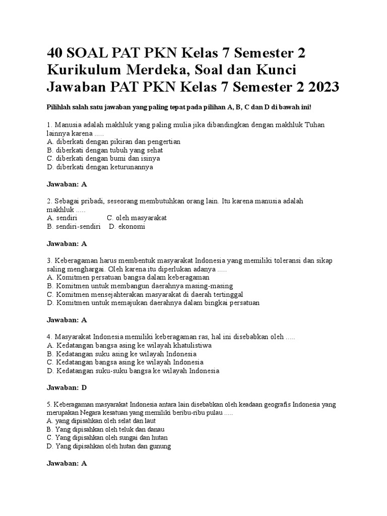 Rahasia Menentukan Level Pembuatan Soal PKN Kelas 7 Semester 2 Agar Siswa Tidak Bingung Rahasia Menentukan Level Pembuatan Soal PKN Kelas 7 Semester 2 Agar Siswa Tidak Bingung