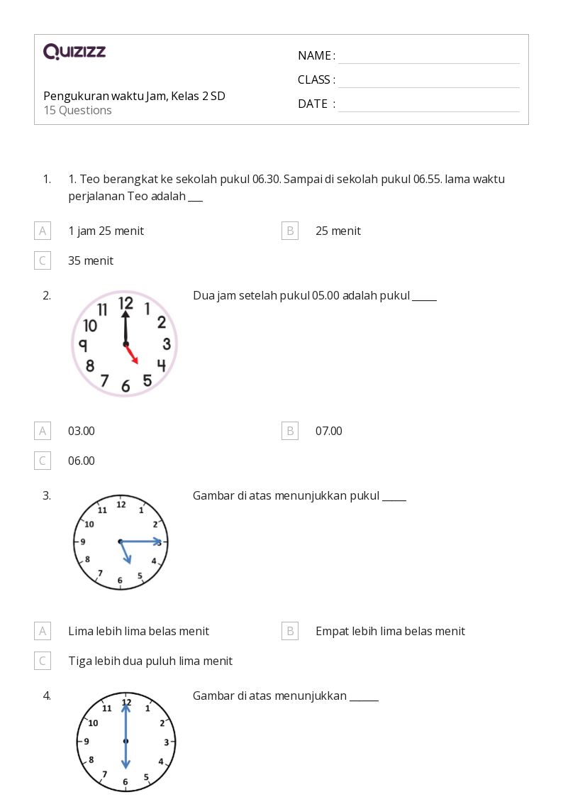 Ternyata Ini Cara Mudah Mengajarkan Matematika Kelas 2 SD Soal Jam Agar Anak Cepat Paham Ternyata Ini Cara Mudah Mengajarkan Matematika Kelas 2 SD Soal Jam Agar Anak Cepat Paham